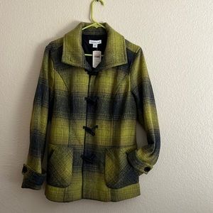 Coldwater Creek Size 8 Plaid Jacket